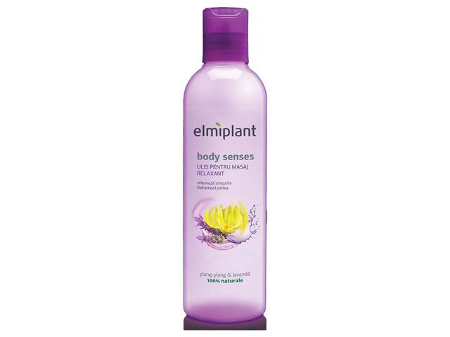 Ulei relaxant pentru masaj Body Senses Ylang-Ylang&Lavanda Elmiplant 250ML