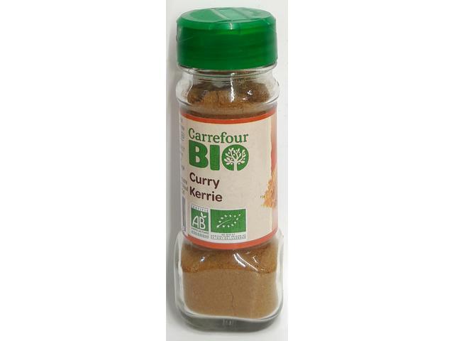 Condiment pudra curry  Carrefour Bio 40 g