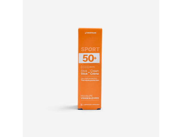 Duo cremă solară 20 ml și stick pentru buze 4 g, SPF50+