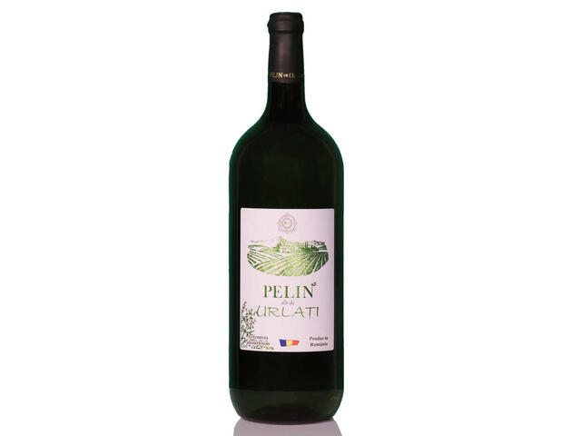 Pelin alb de Urlati Vin alb demisec 12 % alc. 1,5 litri