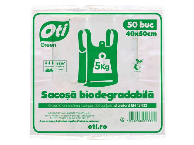 Sacose Biodegradabile 5 Kg, 50 buc