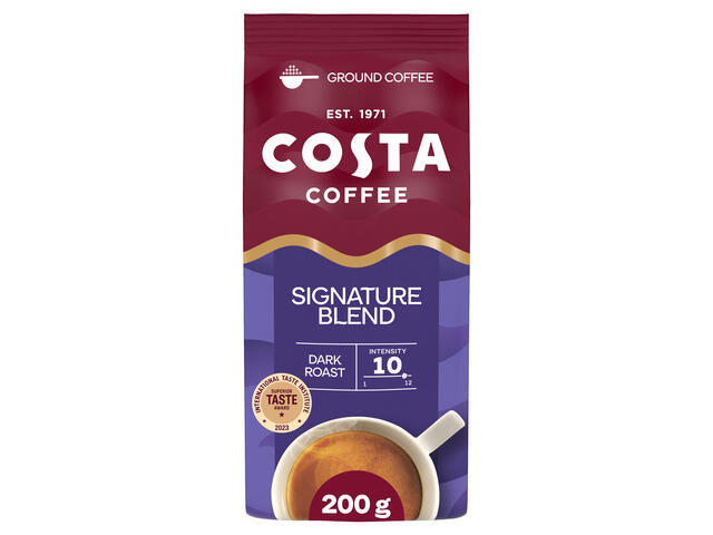 Cafea macinata Costa Signature Blend, prajire intensa, 200g