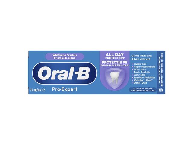 Pasta De Dinti Oral-B Pro-Expert Gentle Whitening Cu Aroma De Menta Verde, 75 Ml