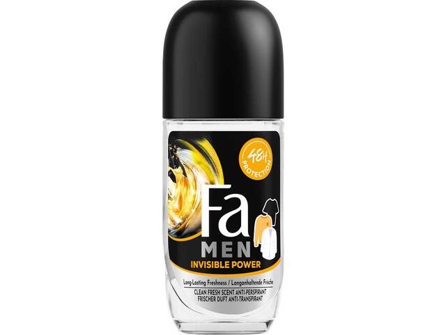 Roll-on antiperspirant Fa Men Invisible Power 50 ml