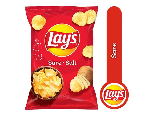 Lay's chipsuri din cartofi cu sare 125g