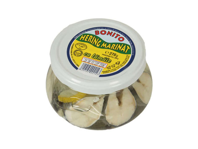 Hering marinat cu lamaie Bonito, 270 g