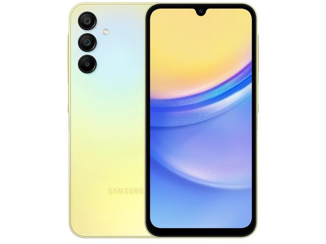 Smartphone Samsung Galaxy A15, 128 GB, 4 GB, Dual SIM, 5G, Lime Yellow