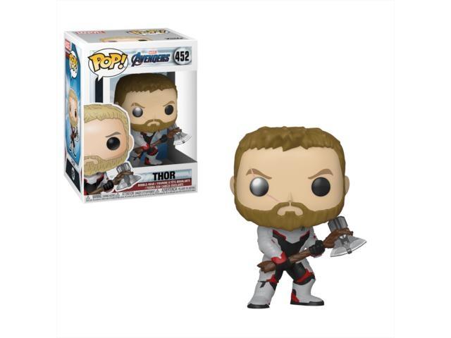 Figurina Funko Pop cu cap oscilant Marvel Avengers Endgame Thor 452, Multicolor