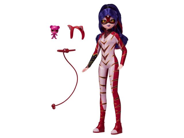 Papusa Miraculous Ladybug, Purple Tigress, 26 cm