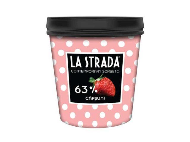 Sorbet Capsuni 500ML La Strada