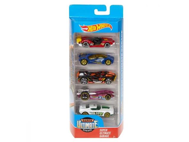 HOT WHEELS SET 5 MASINUTE COLE