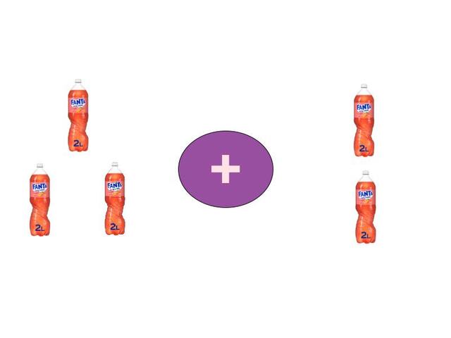 5 x Fanta Zero Pink Grapefruit 2L (reducere 25%)