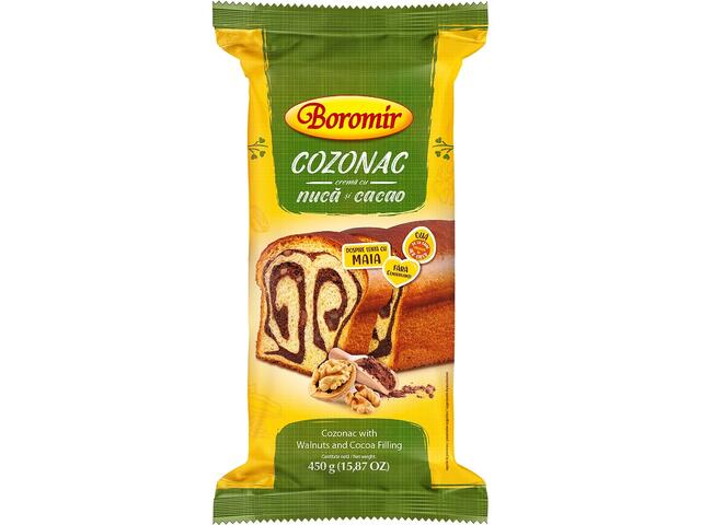 Boromir cozonac crema nuca si cacao 450 g