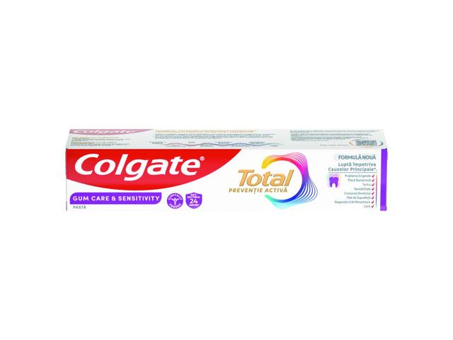 Pasta de dinti Colgate, gum care and sensitivity, preventie activa