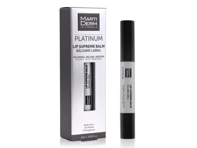 Balsam de buze cu acid hialuronic Lip Supreme, Platinum, Martiderm