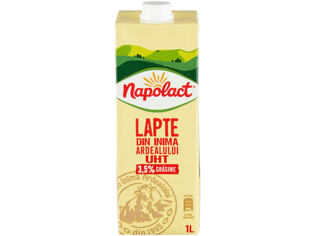 NAPOLACT LAPTE UHT S 3.5% 1L