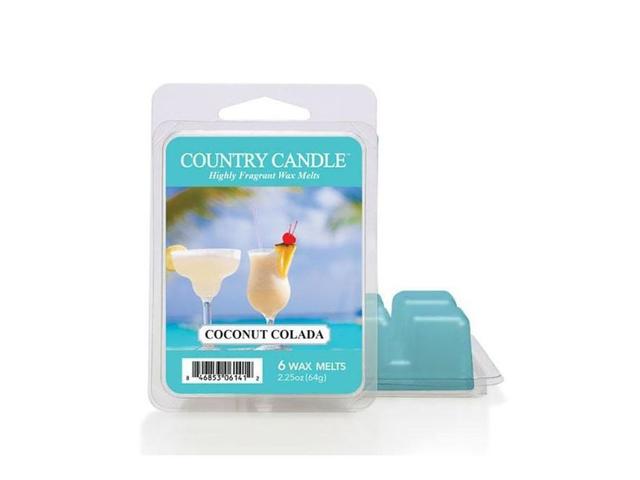 Lumanare parfumata Country Candle, 64 g, Coconut Colada