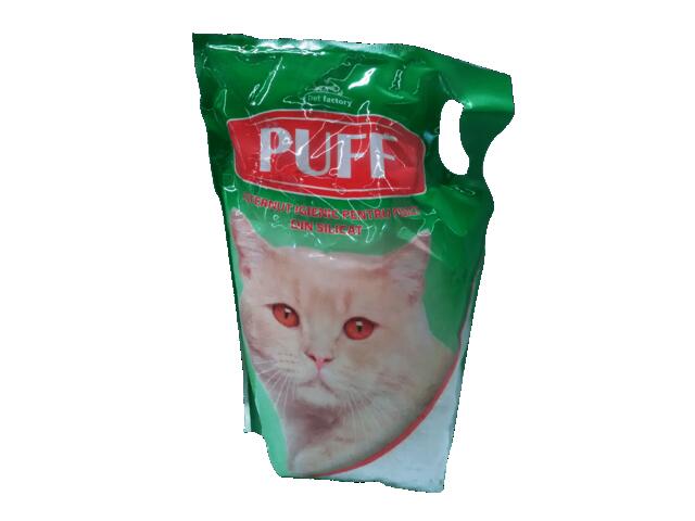 Asternut igienic Puff pentru pisici, 5L