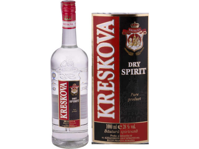 Kreskova vodca 28% alcool 1 l