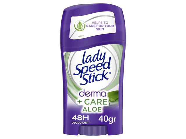 Deodorant solid Lady Speed Stick Derma+CARE Aloe 40g