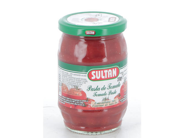 Pasta tomate 24% Sultan 310g borcan