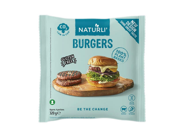 Burger vegan Naturli, 320g