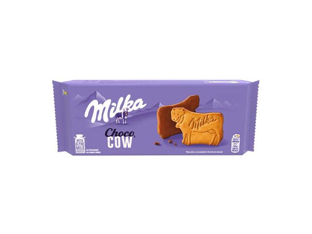 Milka Biscuiti forma de vacuta cu ciocolata 120g