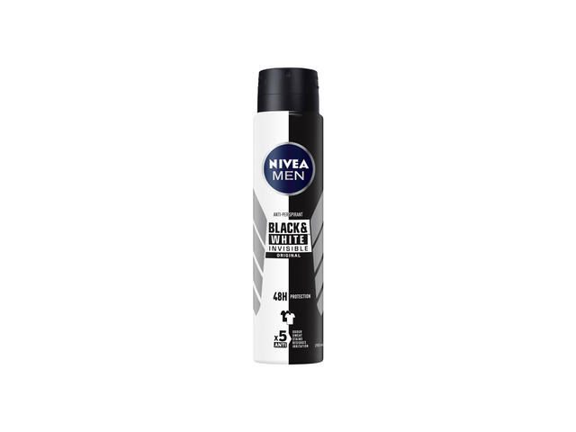 Deodorant Spray Nivea Men Black & White Invisible Power, 250 ML