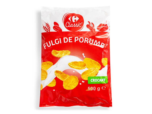 Fulgi De Porumb Rumeniti In Cuptor Carrefour 500G