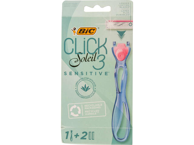 Bic Click Soleil 3 Sensitive aparat de ras si rezerve 2 bucati