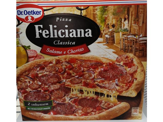 Pizza salam & chorizo Feliciana 320 g Dr. Oetker