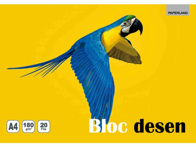 Bloc desen A4 20file 180g