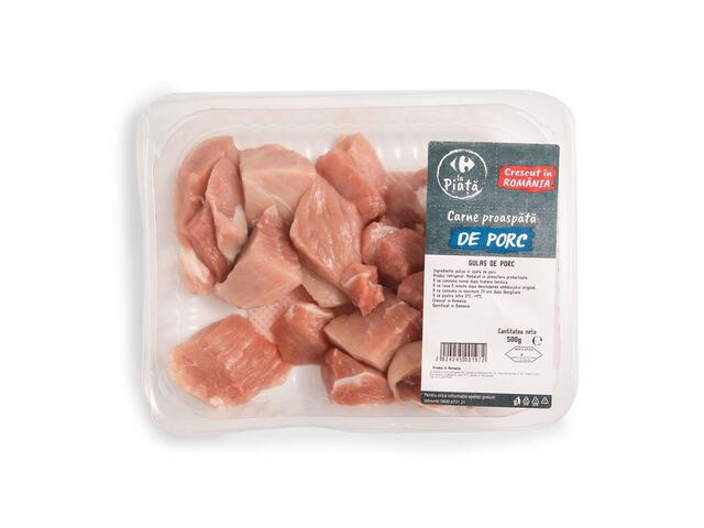 Gulas de porc ATM Carrefour La Piata 500g