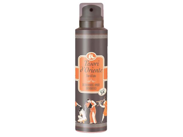 Deodorant spray Tesori D'Oriente Floare Lotus, 150 ML