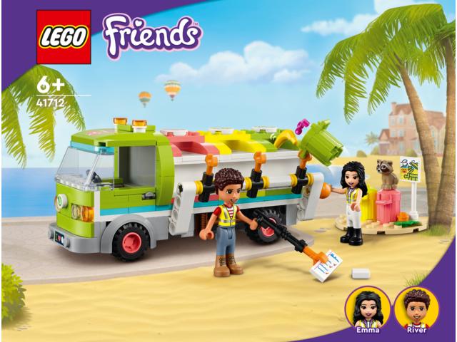 LEGO Friends Camion de reciclare 41712