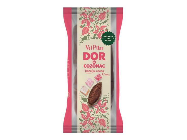 Cozonac Cu Rahat Si Cacao 500G