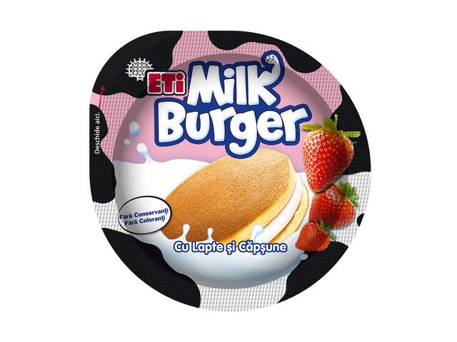 Snack crema de lapte capsuni 35g MilkBurger