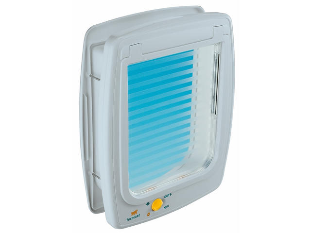 Usa alba pentru caini de talie medie Ferplast Swing 31 x 9.6 x 38.4 cm