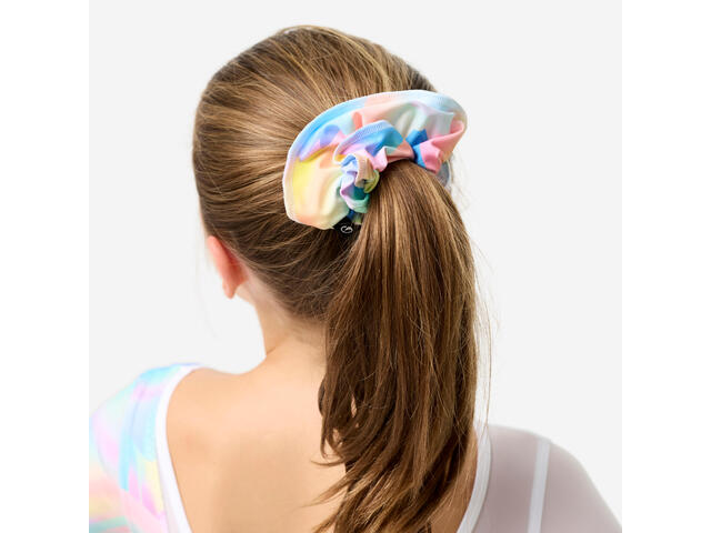 Elastic de păr gimnastică imprimeu Alb Fete