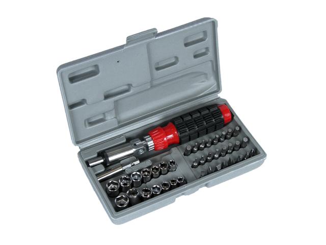 Trusa capete de surubelnita si tubulare Top Tools 39D386 41buc/set