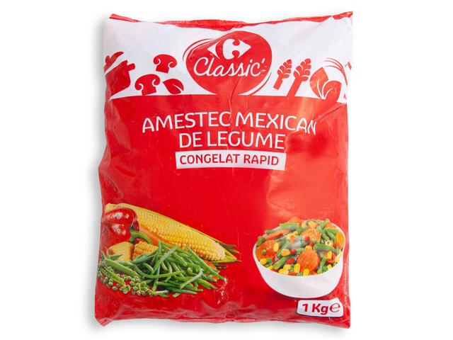 Amestec mexican de legume, Carrefour Classic 1kg