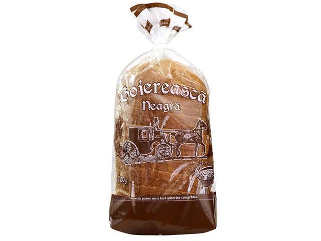 Paine boiereasca neagra feliata 700 g per bucata Vel Pitar