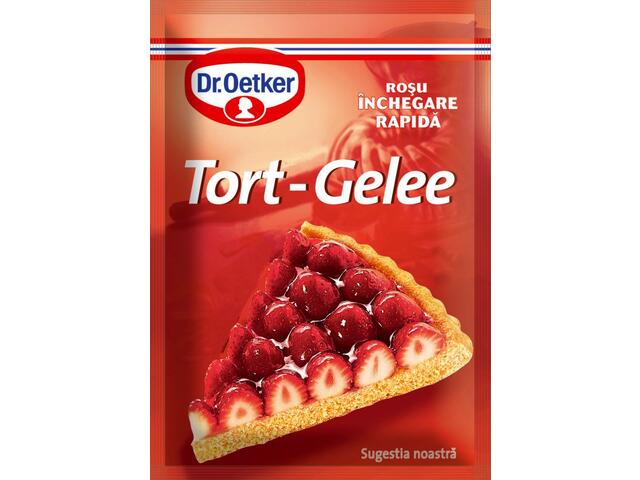 Dr.Oetker Tort Gelle Rosu 8g