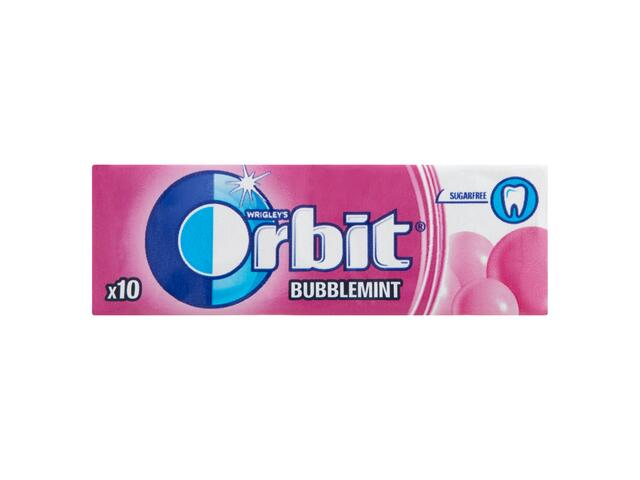 Orbit bubblemint Guma de mestecat 10 buc