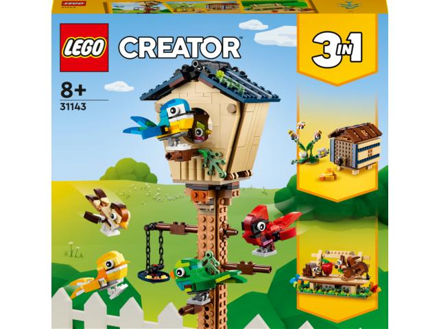 LEGO Creator 3 in 1 Casuta pentru pasari 31143