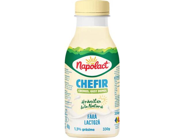 Chefir fara Lactoza 1.5% grasime 330g Napolact