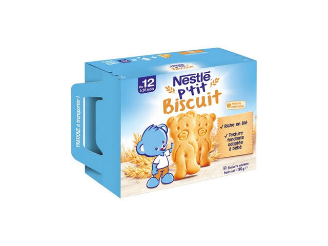 Biscuiti copii Nestle Petit Biscuit, 12-36 luni, 180 g