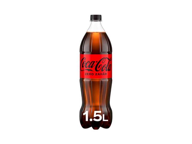Coca-Cola Bautura carbogazoasa Cola Zero Zahar 1.5l