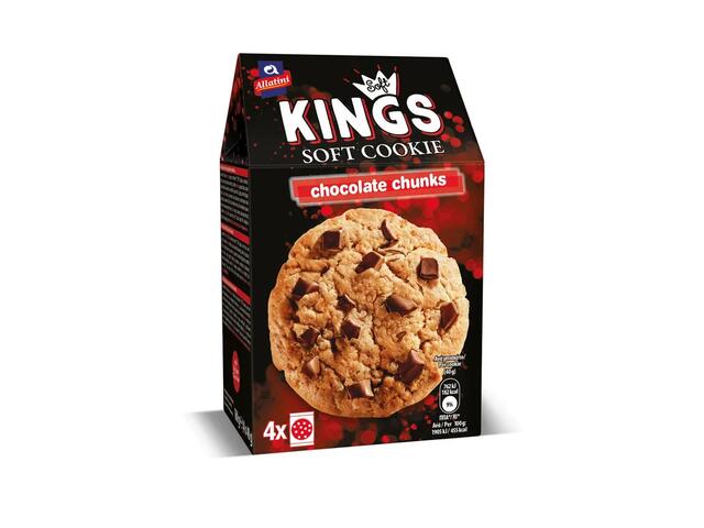 Fursecuri cu ciocolata Soft Kings, 160 g