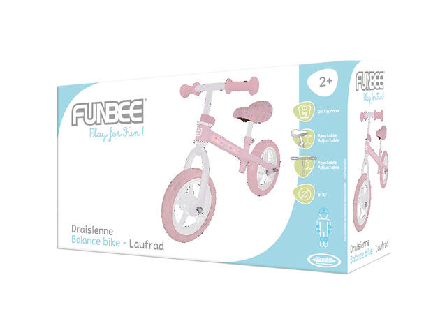 Bicicleta fara pedale Funbee, Roz